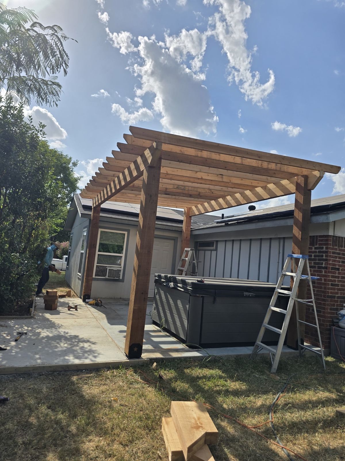 Pergola & Patio Cover — Construction